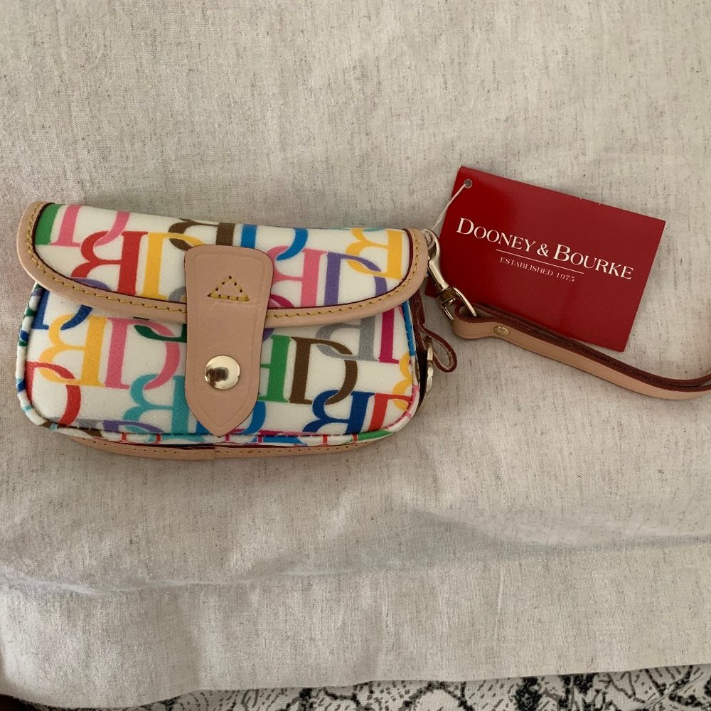 COPY - Dooney & Bourke Multi-Color Wristlet